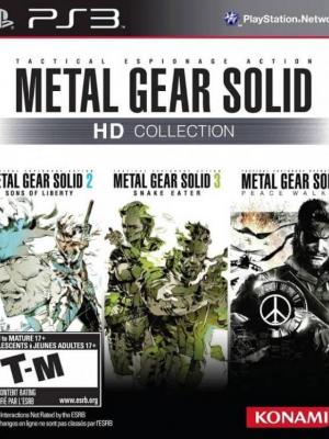 3 JUEGOS EN 1 METAL GEAR SOLID HD COLLECTION PS3 