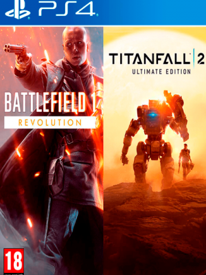 2 JUEGOS EN 1 BATTLEFIELD 1 REVOLUTION MAS TITANFALL 2 PS4