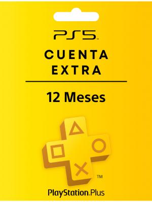 PSN PLUS EXTRA 12 MESES CUENTA PRINCIPAL PS5